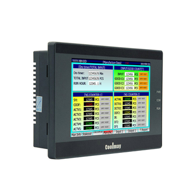 EX3G 2 Analog Output PLC Touch Panel 32K Program Capacity Coolmay HMI PLC All In One