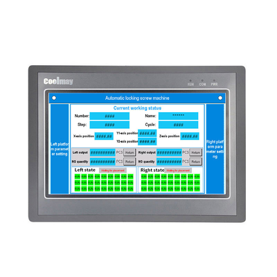 275*194*36mm HMI İnsan Makine Arayüzü RS232 RS485 İletişim Portu