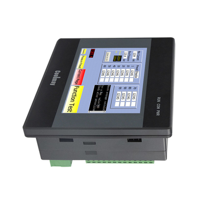 4GB Flash HMI PLC Combo Otomasyon Kontrol Sistemi DC 12V Giriş Voltajı