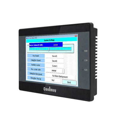 IP65 Touch Panel PLC With 64MB RAM 1x Type C Programming Port 1x RS232 Communication Interface